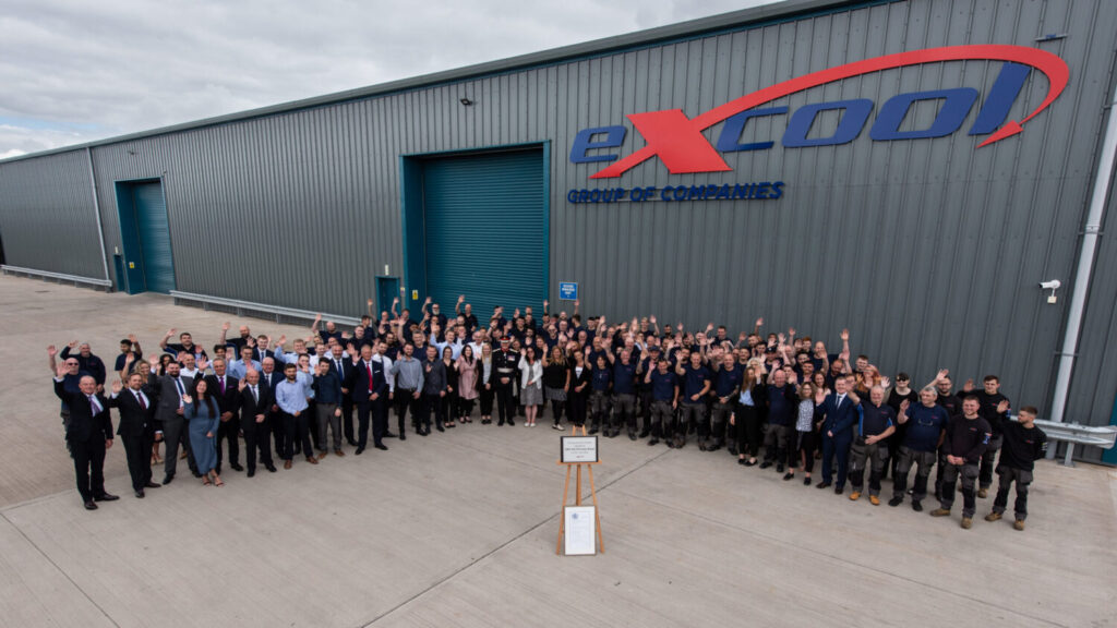 Excool Royal Visit 2022 team photo
